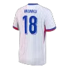 France NKUNKU #18 Away Soccer Jersey Replica 2024 Euro - Pro Jersey Shop