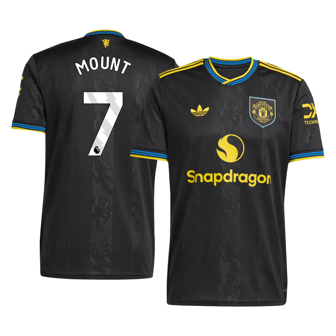 Manchester United MOUNT #7 Third Away Soccer Fan Jersey 2025/26 - Pro Jersey Shop