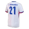 France L.HERNANDEZ #21 Away Soccer Jersey Replica 2024 Euro - Pro Jersey Shop