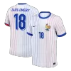 France ZAIRE-EMERY #18 Away Soccer Jersey Replica 2024 Euro - Pro Jersey Shop