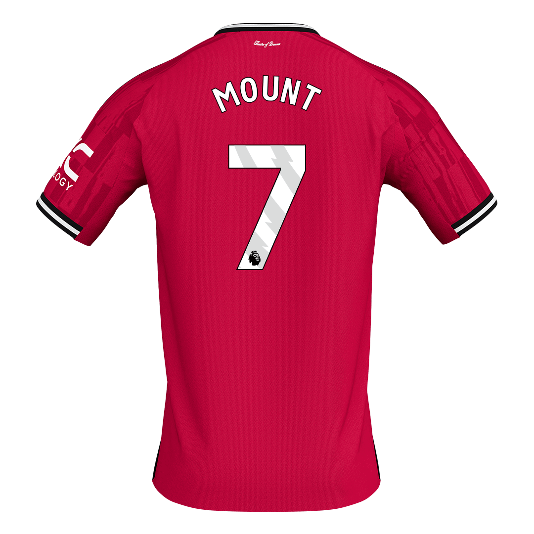 Manchester United MOUNT #7 Home Soccer Fan Jersey 2025/26 - Pro Jersey Shop