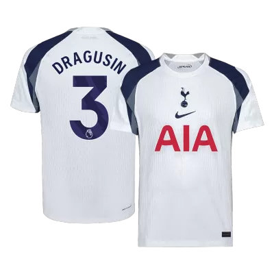 Tottenham Hotspur DRAGUSIN #3 Home Soccer Jersey Authentic 2025/26 - Pro Jersey Shop