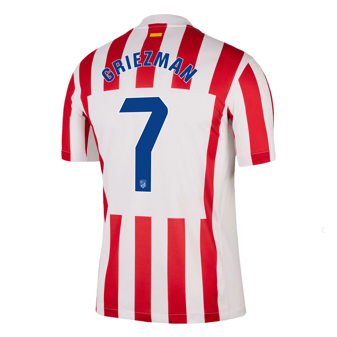 Atletico Madrid GRIEZMANN #7 Home Soccer Fan Jersey 2025/26 - Pro Jersey Shop
