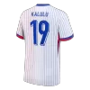 France KALULU #19 Away Soccer Jersey Replica 2024 Euro - Pro Jersey Shop