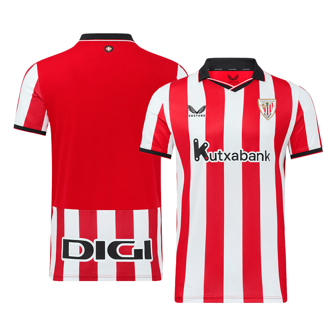Athletic Club de Bilbao Home Soccer Jersey Replica 2025/26 - Pro Jersey Shop