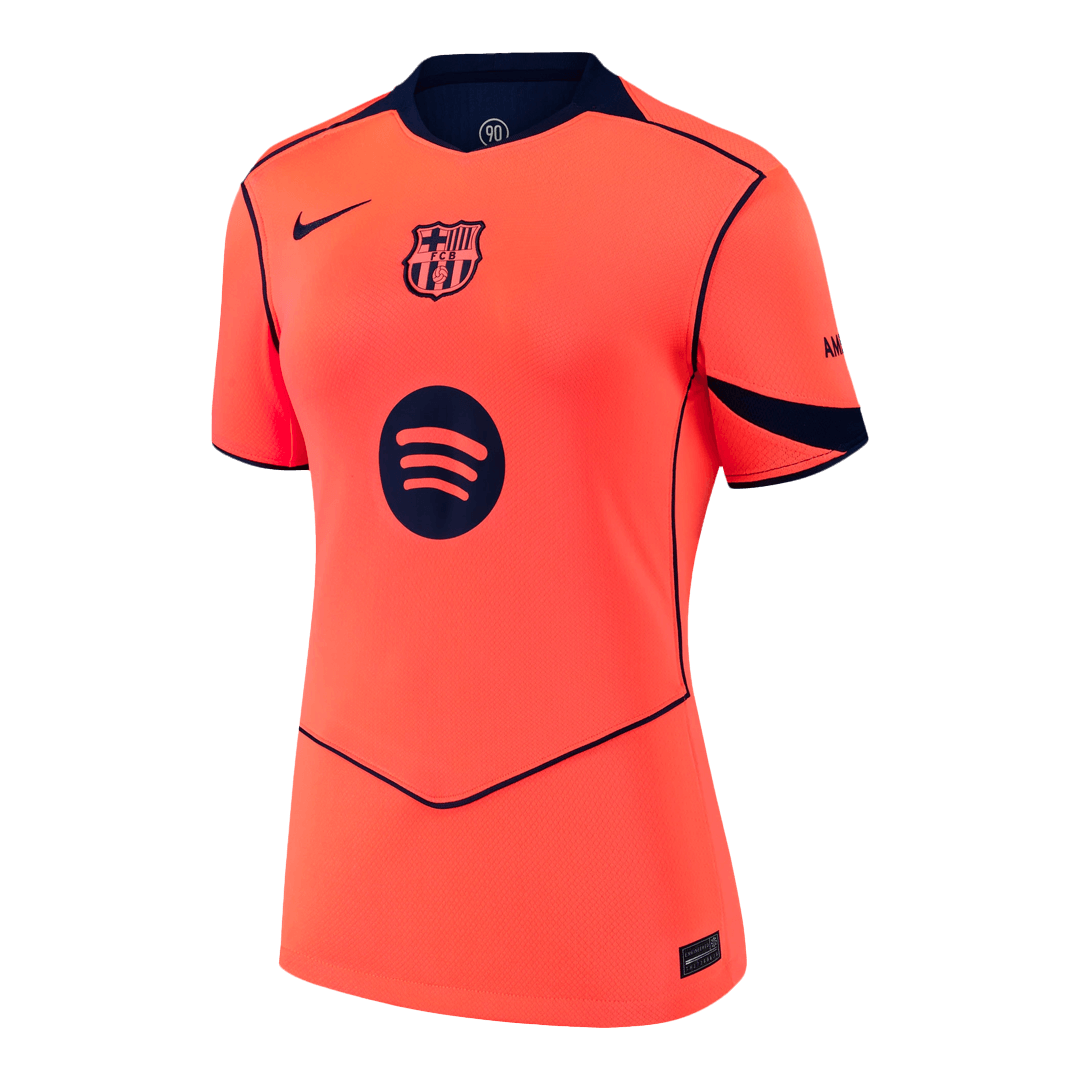 Women Barcelona Third Away Soccer Jersey 2025/26 - Pro Jersey Shop