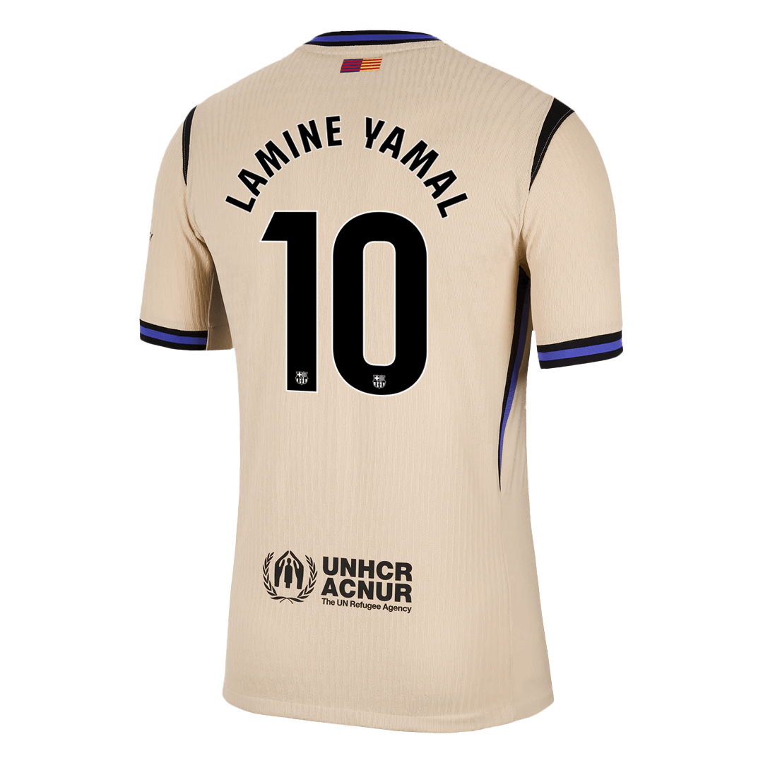 Barcelona LAMINE YAMAL #10 Away Soccer Match Jersey 2025/26 UCL - Pro Jersey Shop