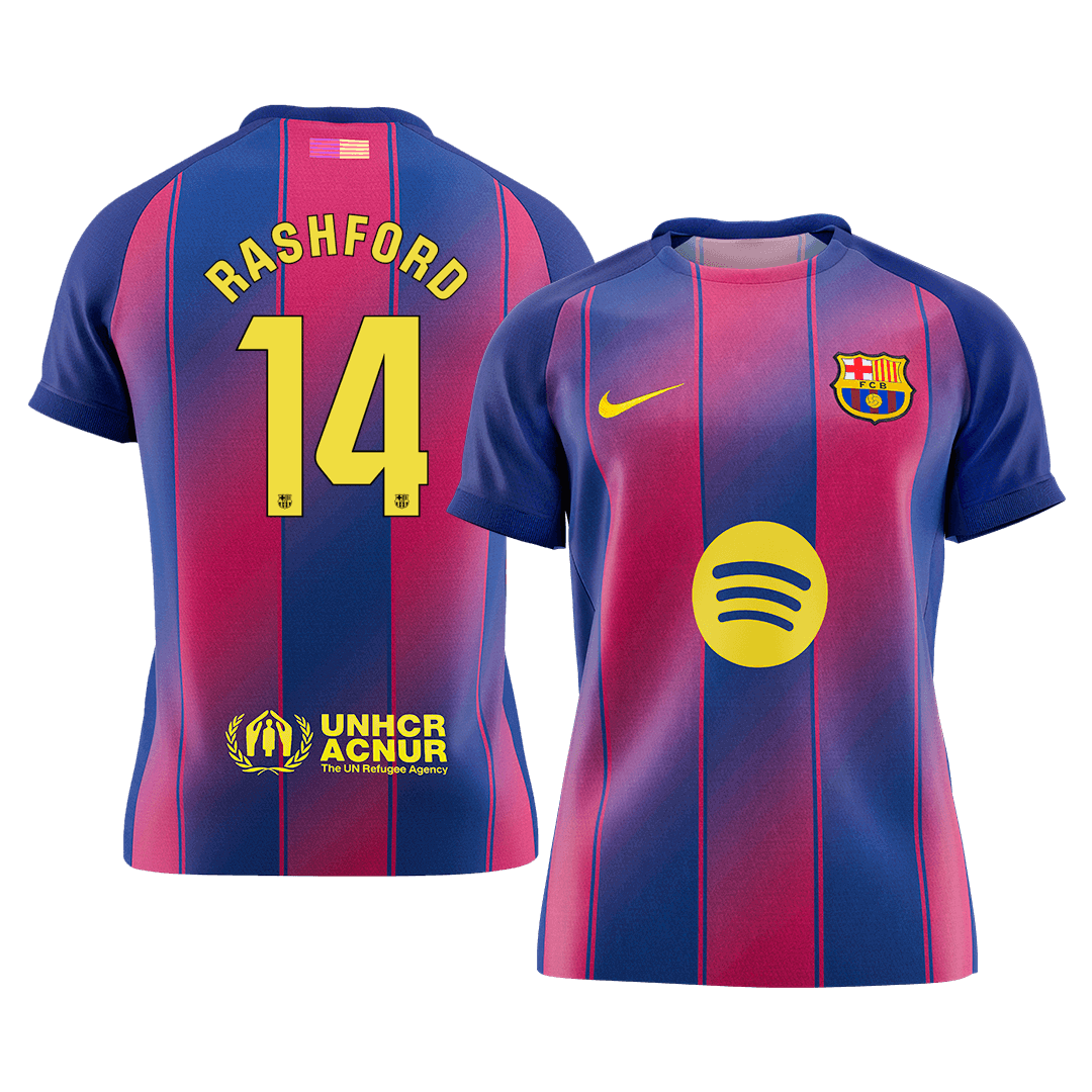 Barcelona RASHFORD #14 Home Soccer Jersey Replica 2025/26 - Pro Jersey Shop