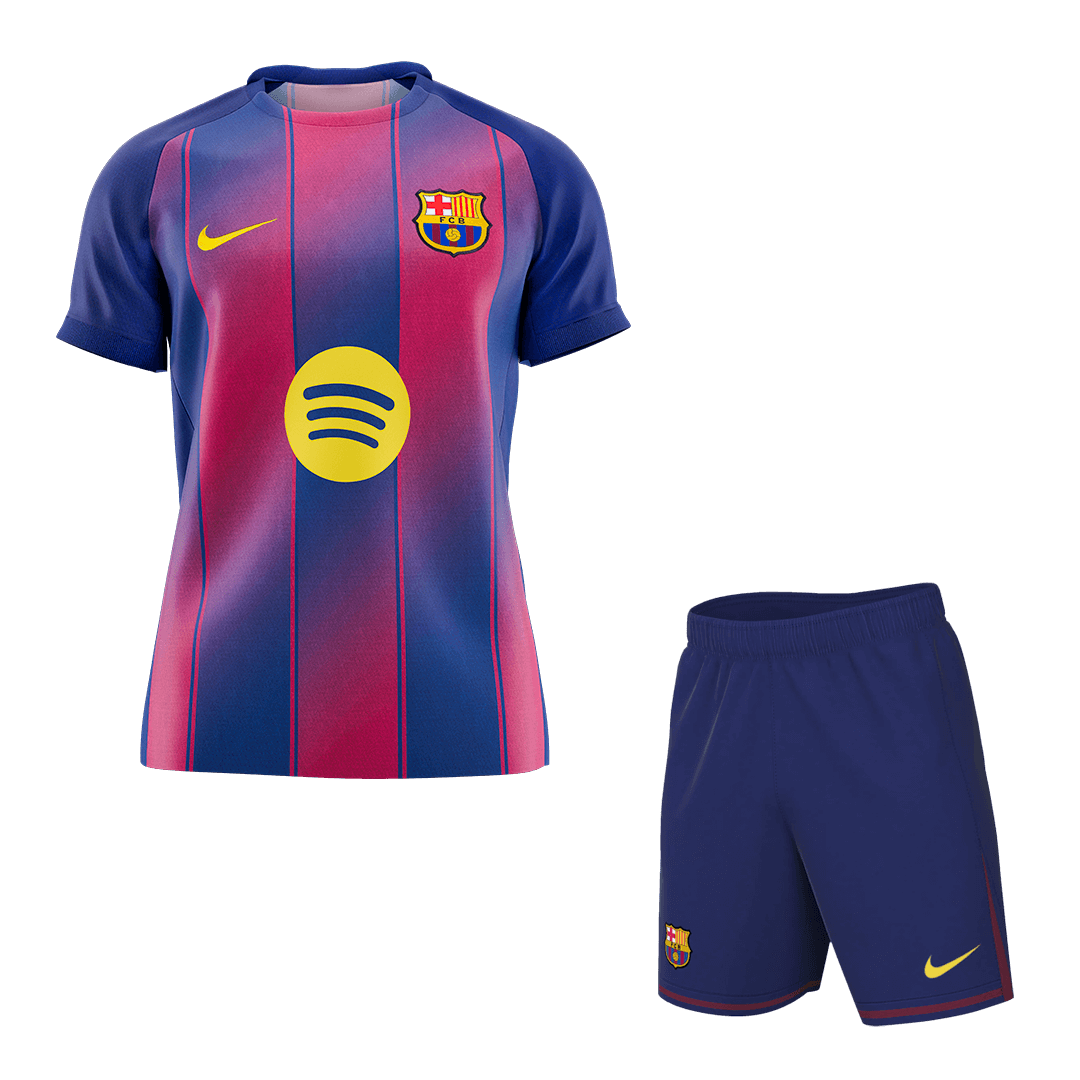Barcelona Home Soccer Fan Jersey Kit 2025/26 - Pro Jersey Shop