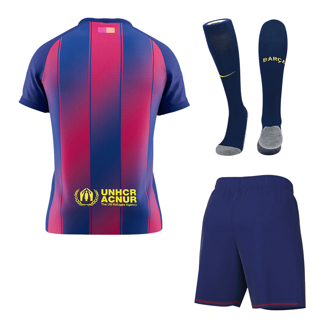 Barcelona Home Soccer Full Kit Replica 2025/26 - Pro Jersey Shop