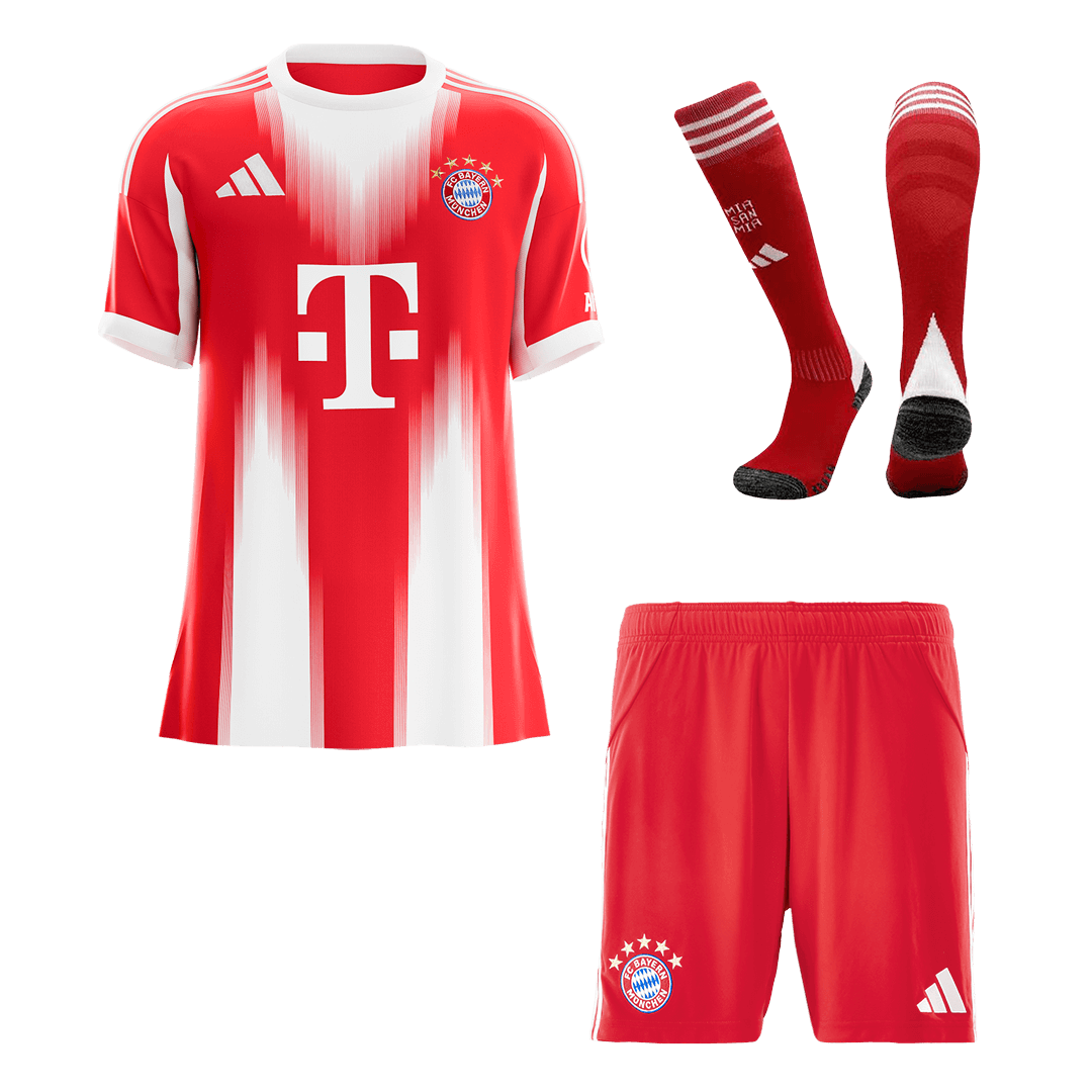 Bayern Munich Home Soccer Fan Full Kit 2025/26 - Pro Jersey Shop