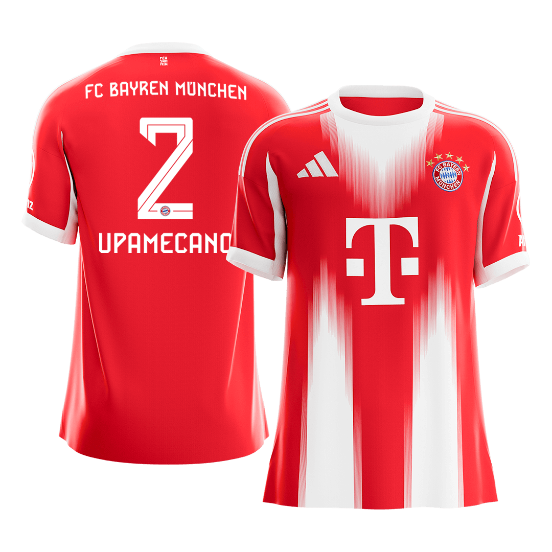 Bayern Munich UPAMECANO #2 Home Soccer Fan Jersey 2025/26 - Pro Jersey Shop