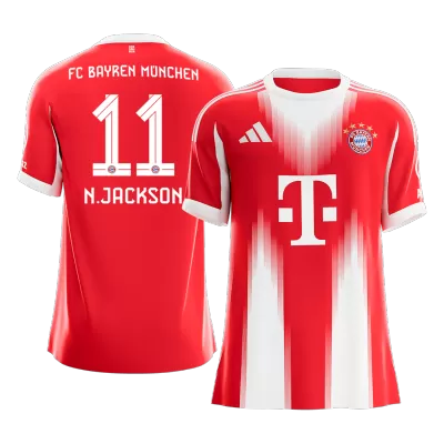 Bayern Munich N.JACKSON #11 Home Soccer Jersey Replica 2025/26 - Pro Jersey Shop