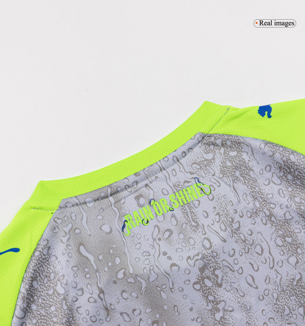 Kids Manchester City Third Away Soccer Jersey Full Kit 2025/26 - Pro Jersey Shop