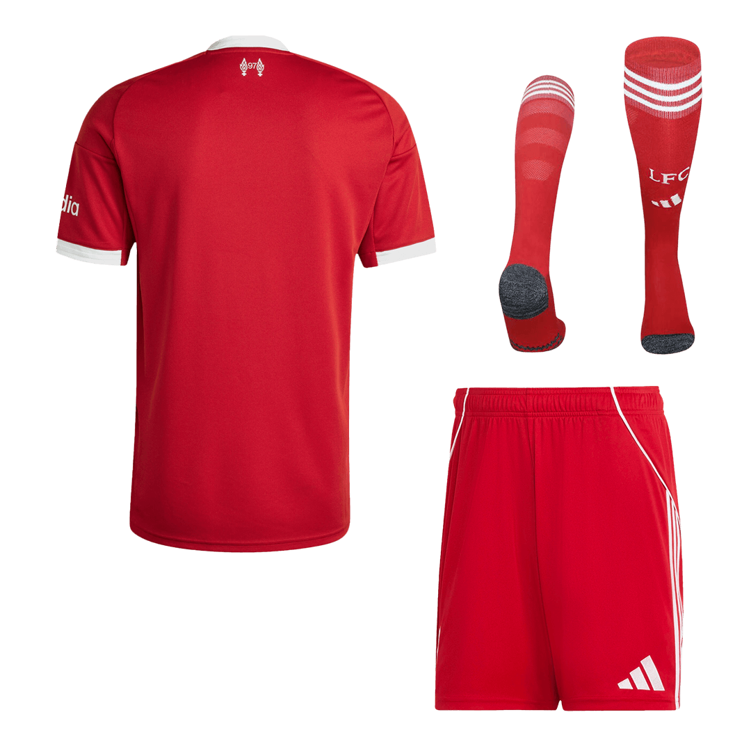 Liverpool Home Soccer Fan Full Kit 2025/26 - Pro Jersey Shop