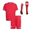 Kids Liverpool Home Soccer Jersey Full Kit 2025/26 - Pro Jersey Shop