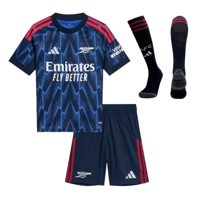 Kids Arsenal Away Soccer Jersey Full Kit 2025/26 - Pro Jersey Shop