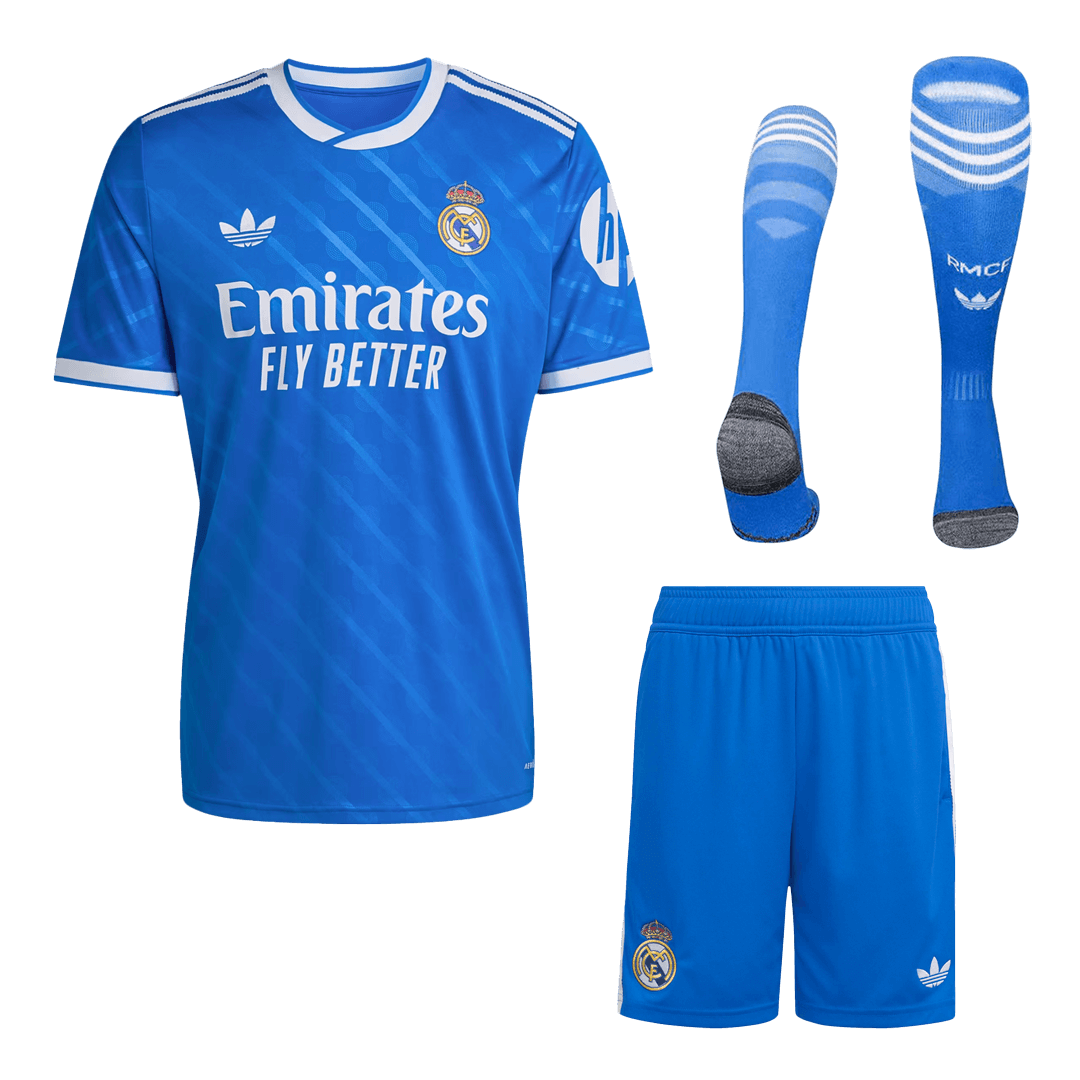Real Madrid Third Away Soccer Fan Full Kit 2025/26 - Pro Jersey Shop
