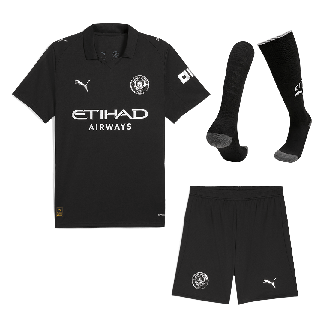 Manchester City Away Soccer Fan Full Kit 2025/26 - Pro Jersey Shop