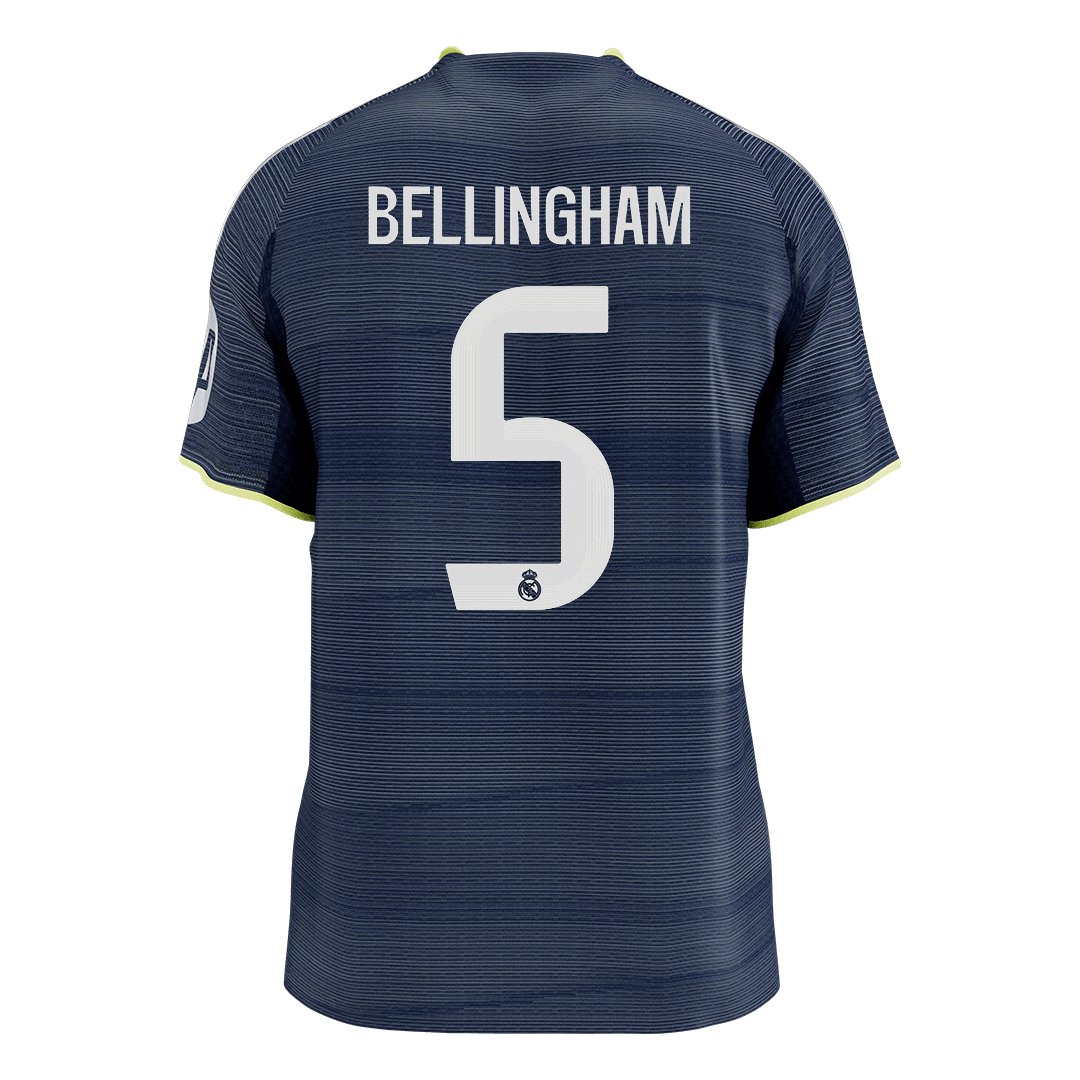 Real Madrid BELLINGHAM #5 Away Soccer Match Jersey 2025/26 - Pro Jersey Shop