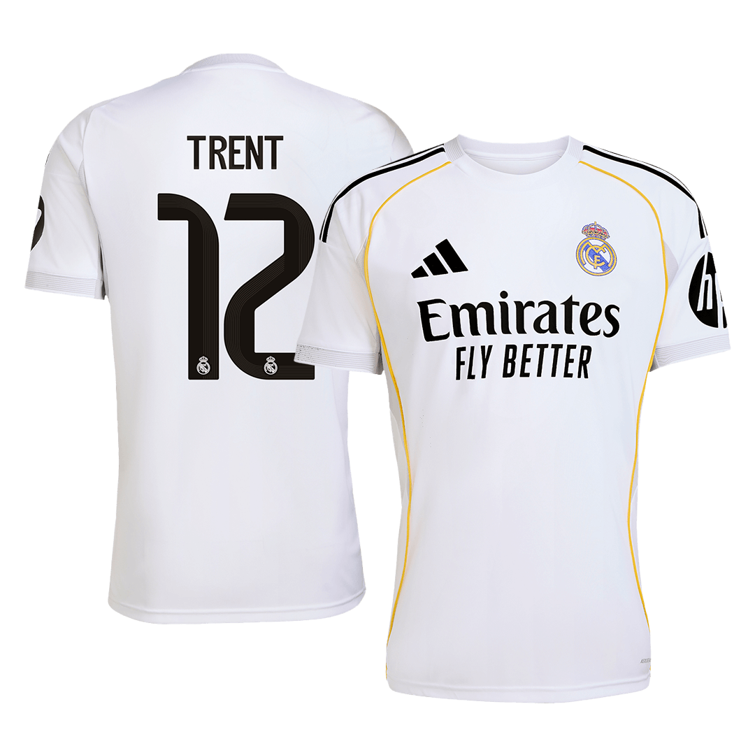 Real Madrid TRENT #12 Home Soccer Fan Jersey 2025/26 - Pro Jersey Shop