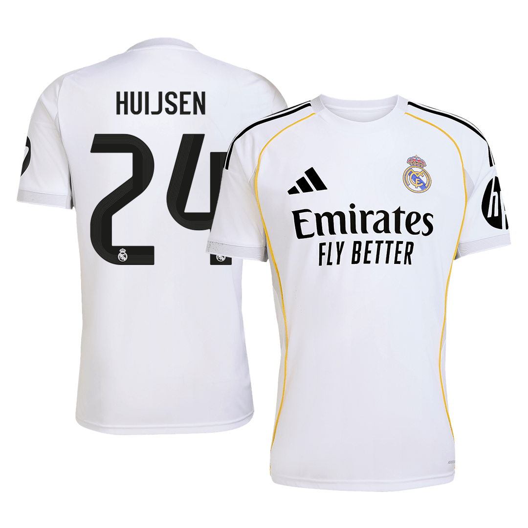 Real Madrid HUIJSEN #24 Home Soccer Fan Jersey 2025/26 - Pro Jersey Shop
