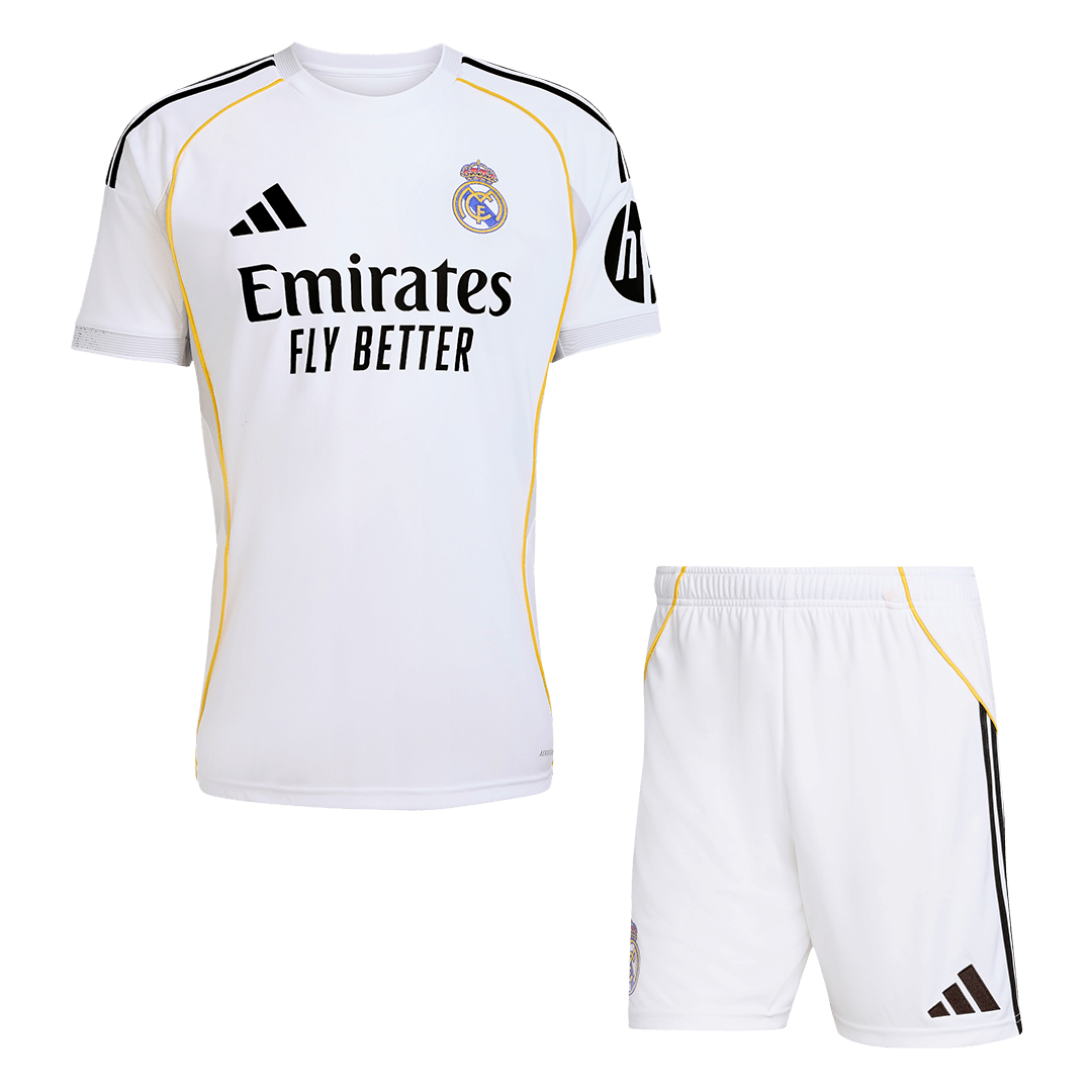 Real Madrid Home Soccer Jersey Kit Replica 2025/26 - Pro Jersey Shop