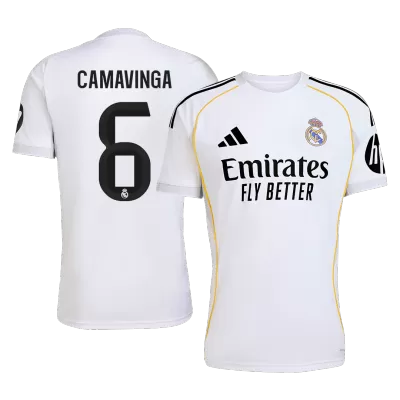 Real Madrid CAMAVINGA #6 Home Soccer Jersey Replica 2025/26 - Pro Jersey Shop
