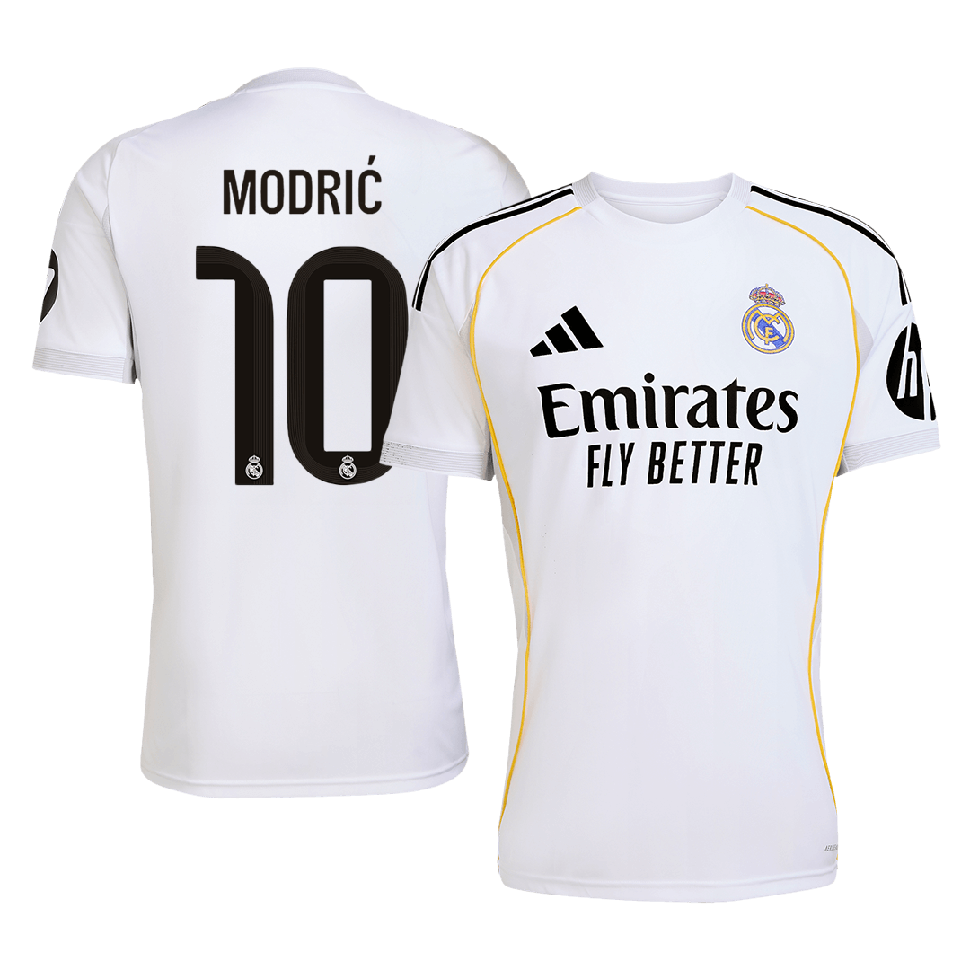 Real Madrid MODRIĆ #10 Home Soccer Fan Jersey 2025/26 - Pro Jersey Shop