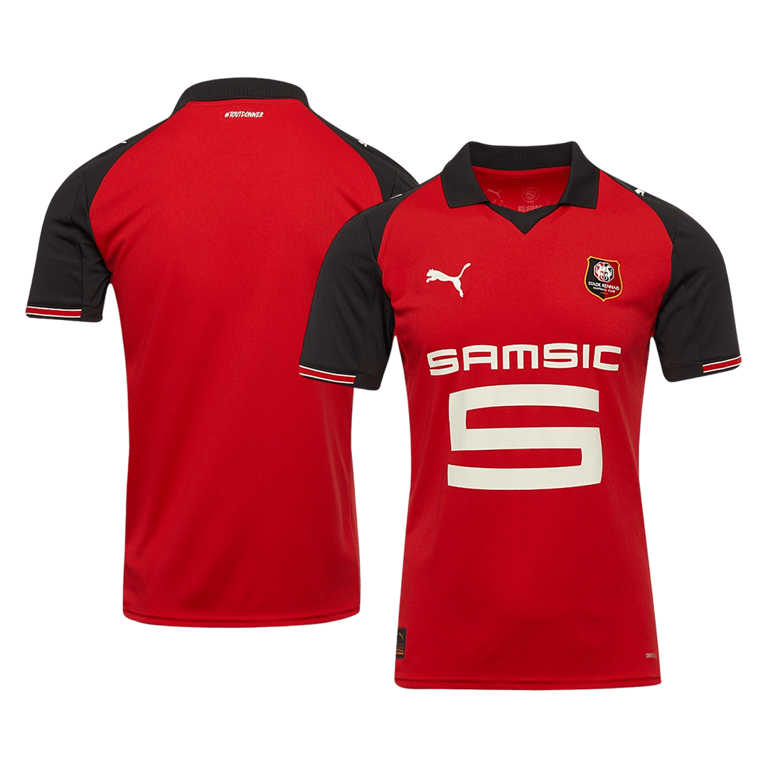 Stade Rennais Home Soccer Fan Jersey 2025/26 - Pro Jersey Shop
