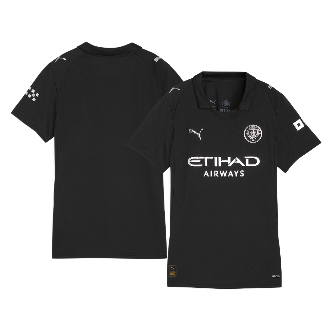 Women Manchester City Away Soccer Jersey 2025/26 - Pro Jersey Shop