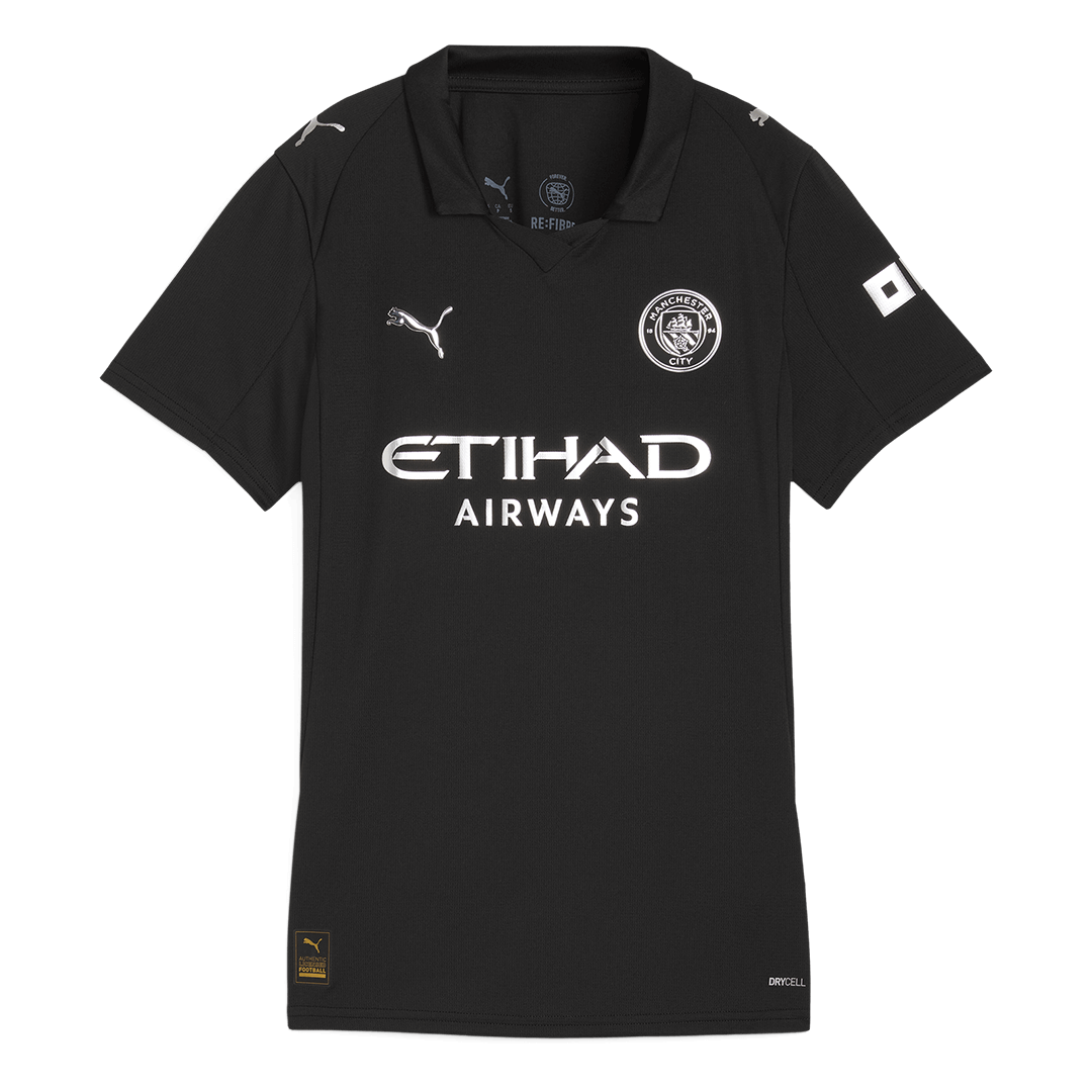 Women Manchester City Away Soccer Jersey 2025/26 - Pro Jersey Shop