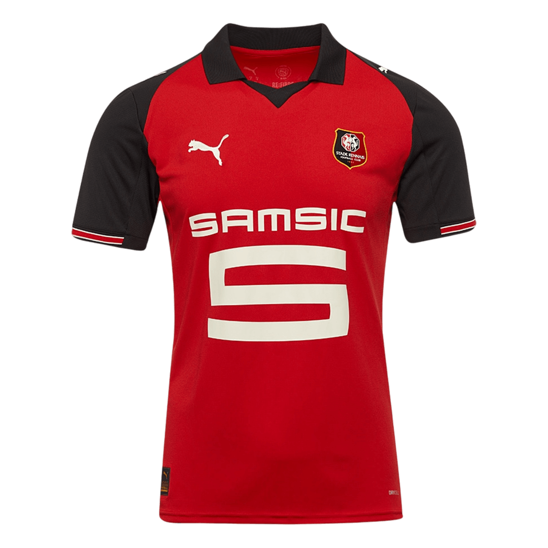 Stade Rennais Home Soccer Fan Jersey 2025/26 - Pro Jersey Shop