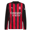AC Milan Home Soccer Long Sleeves Fan Jersey2025/26 - Pro Jersey Shop