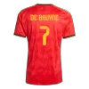 Belgium DE BRUYNE #7 Home Soccer Fan Jersey 2026 - Pro Jersey Shop