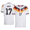Germany WIRTZ #17 Home Soccer Fan Jersey 2026 - Pro Jersey Shop