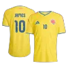 Colombia JAMES #10 Home Soccer Match Jersey 2026 - Pro Jersey Shop