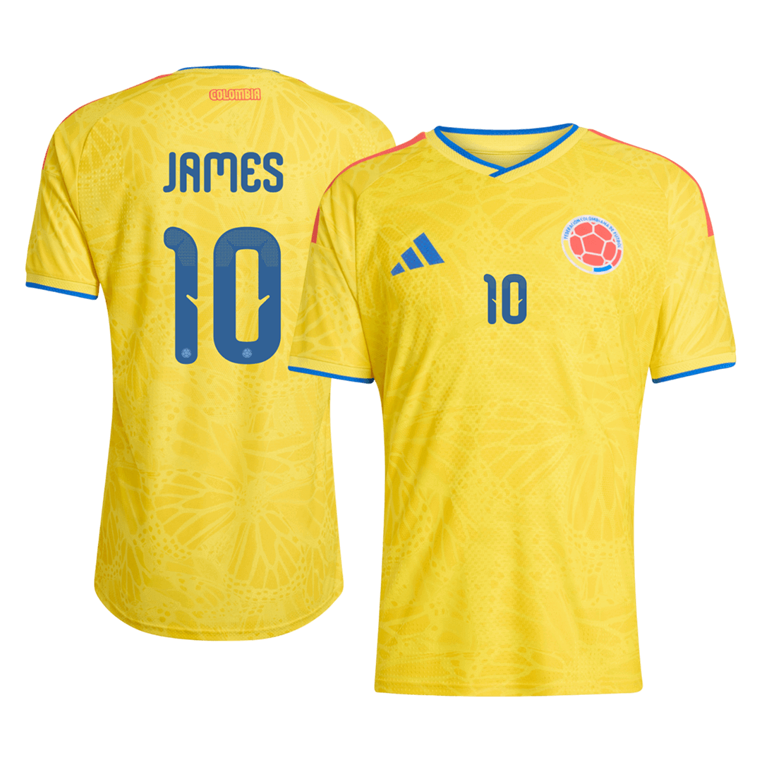 Colombia JAMES #10 Home Soccer Match Jersey 2026 - Pro Jersey Shop