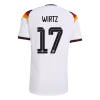 Germany WIRTZ #17 Home Soccer Match Jersey 2026 - Pro Jersey Shop