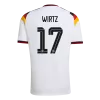 Germany WIRTZ #17 Home Soccer Fan Jersey 2026 - Pro Jersey Shop