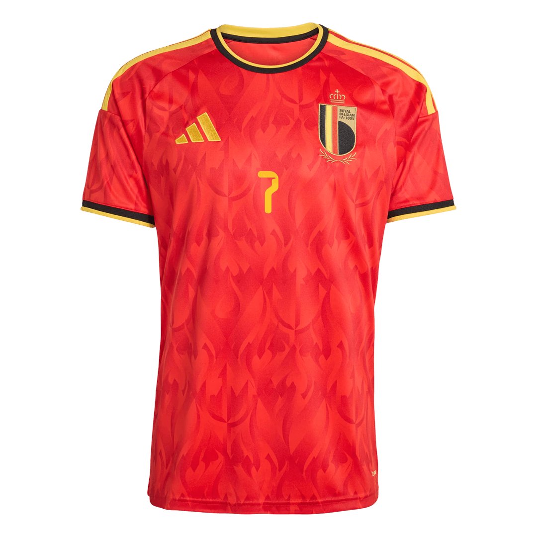 Belgium DE BRUYNE #7 Home Soccer Fan Jersey 2026 - Pro Jersey Shop