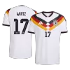 Germany WIRTZ #17 Home Soccer Match Jersey 2026 - Pro Jersey Shop