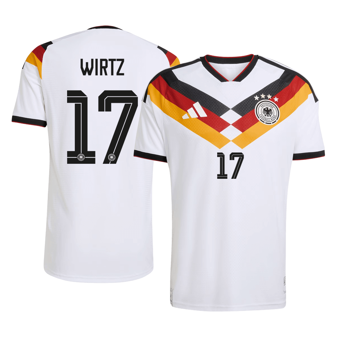 Germany WIRTZ #17 Home Soccer Match Jersey 2026 - Pro Jersey Shop