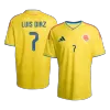 Colombia LUIS DíAZ #7 Home Soccer Fan Jersey 2026 - Pro Jersey Shop