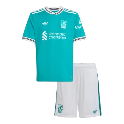 Kids Liverpool Third Away Soccer Jersey Kit 2025/26 - Pro Jersey Shop