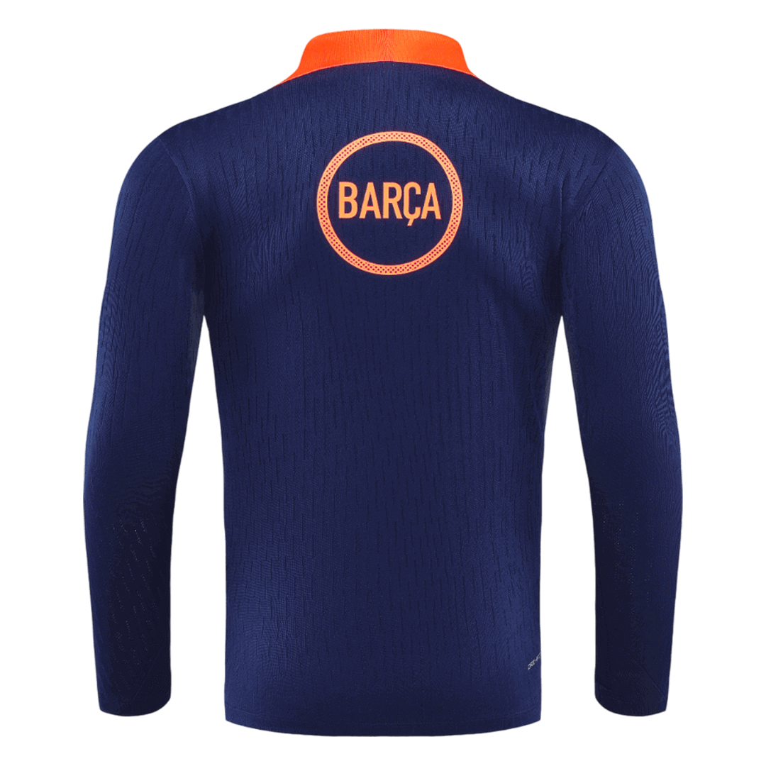Barcelona Training Jacket Kit 2025/26 - Black&Orange - Pro Jersey Shop