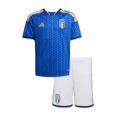 Kids Italy Home Soccer Jersey Kit 2025/26 - Pro Jersey Shop