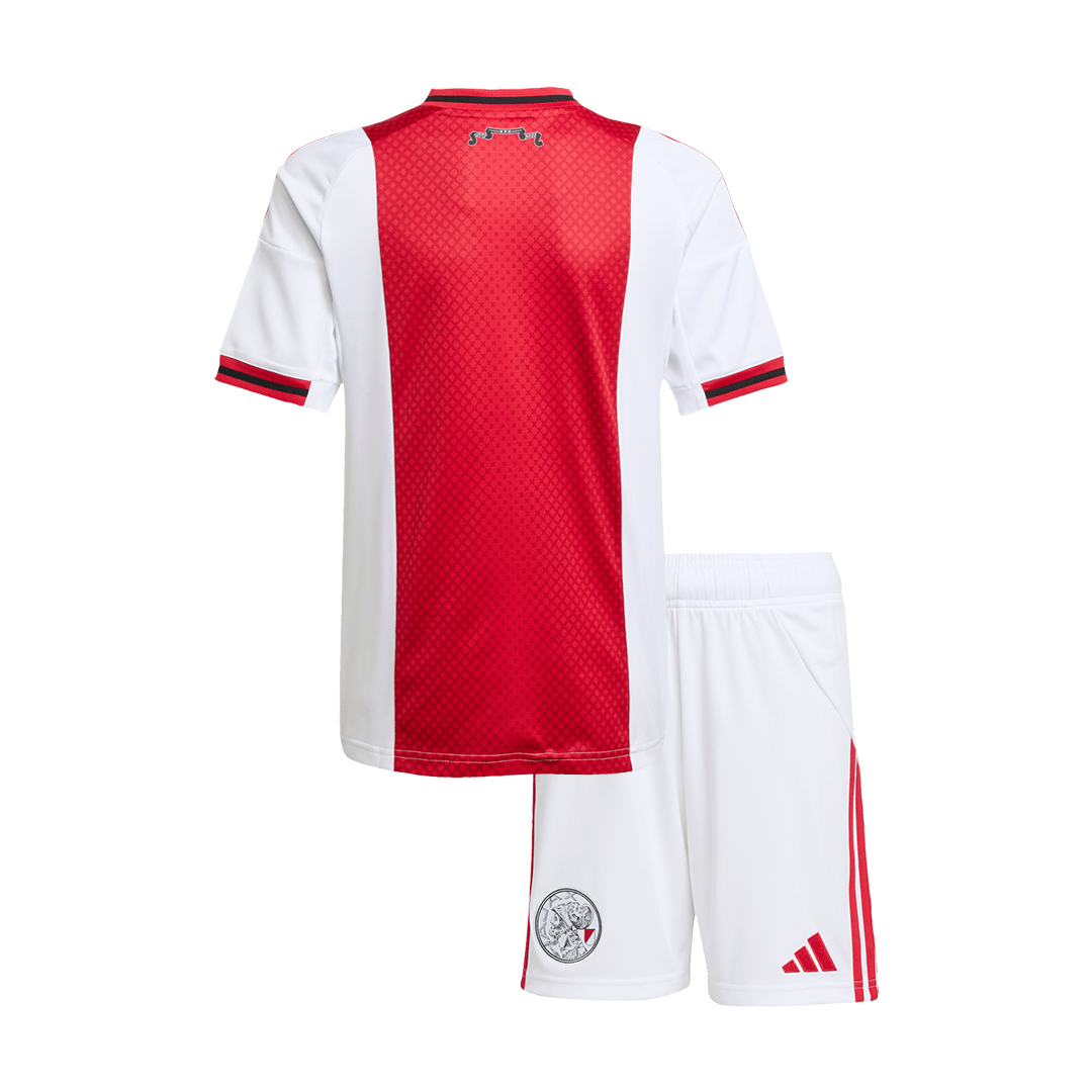 Kids Ajax Home Soccer Jersey Kit 2025/26 - Pro Jersey Shop