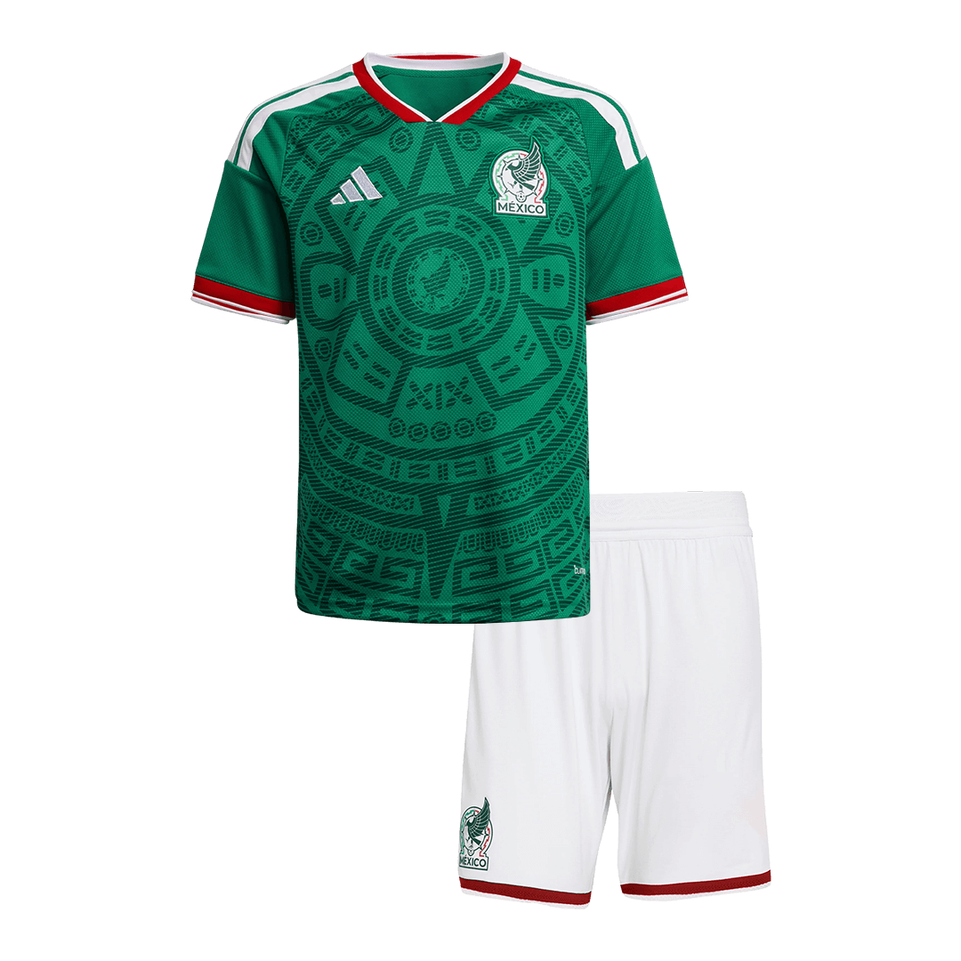 Kids Mexico Home Soccer Jersey Kit World Cup 2026 - Pro Jersey Shop