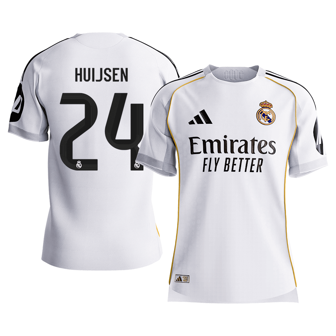 Real Madrid HUIJSEN #24 Home Soccer Match Jersey 2025/26 - Pro Jersey Shop
